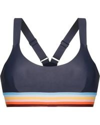 The Upside - Stripe Sports Bra - Lyst
