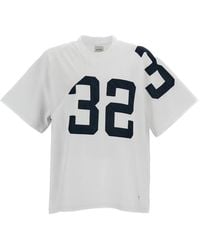 Arte' - Mesh Number-Print T-Shirt - Lyst