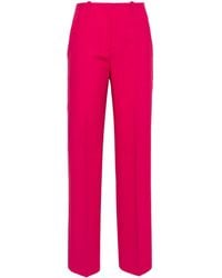 HUGO - Wide-leg Tailored Trousers - Lyst