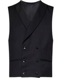 Franzese Collection - Double-Breasted Waistcoat - Lyst
