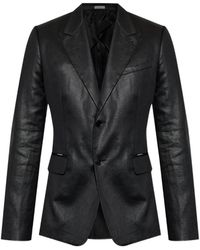 McQueen - Linen Double-Vent Blazer - Lyst