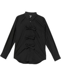 Comme des Garçons - Bow Detail Shirt - Lyst