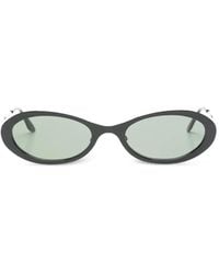 Our Legacy - Tad Oval-Frame Sunglasses - Lyst