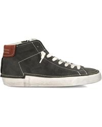 Philippe Model - Zapatillas altas Prsx de ante - Lyst
