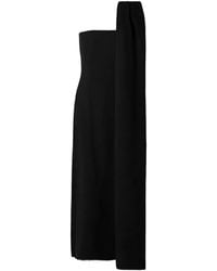 The Row - Asymmetric Draped Dress - Lyst