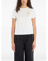 Tommy Hilfiger - Crest-Print T-Shirt - Lyst