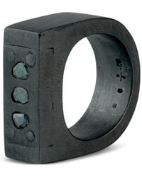 Parts Of 4 - Bague En Argent Sterling Ornée De Diamants - Lyst