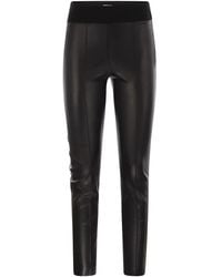 Brunello Cucinelli - Leren Legging - Lyst