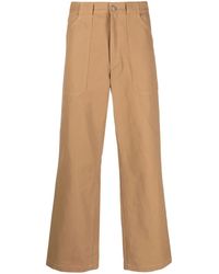 A.P.C. - Sidney Straight-Leg Cotton Trousers - Lyst