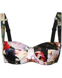 Dolce & Gabbana - Reggiseno Balconcino - Lyst