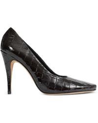 Jude - Jerry Crocodile-Embossed Leather Pumps - Lyst