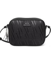 ARMANI EXCHANGE - Logo Shoulder Bag - Lyst