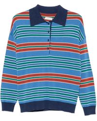 Faithfull the Brand - Striped Oversized Polo Shirt - Lyst