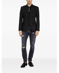 Dolce & Gabbana - Cotton Polo With Logo - Lyst