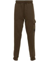 C.P. Company - Lens-Detail Fleece Track Pants - Lyst