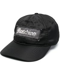 Moschino - Baseballkappe Mit Logo-Patch - Lyst