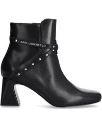 KARL LAGERFELD - 65Mm Beata Boots - Lyst