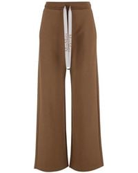 Max Mara - Logo-Drawstring Track Pants - Lyst