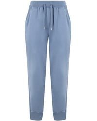 Fedeli - Drawstring-Waist Tapered Track Pants - Lyst