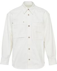 WOOYOUNGMI - Shacket Back Floral-Print Jacket - Lyst