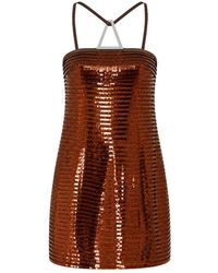 16Arlington - Robe Courte À Sequins Nolo - Lyst