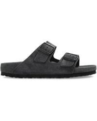 Birkenstock - Arizona Exquisite Allover Charcoal, Suede Leather - Lyst