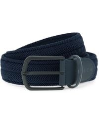 BOGGI - Belt Woven Stretch Viscose Blend - Lyst