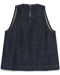 7 For All Mankind - Top vaquero - Lyst