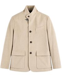 Fay - Corduroy Lobster-Clasp Jacket - Lyst