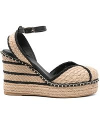 Castañer - Wedge Espadrilles Cova Raffia - Lyst