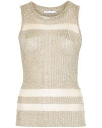Patrizia Pepe - シアーパネル タンクトップ - Lyst