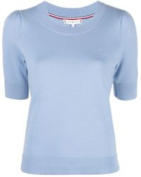 Tommy Hilfiger Short-sleeve tops for Women - Up to 70% off | Lyst - Page 3