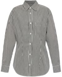 Agolde - Cinch Striped Shirt - Lyst