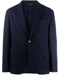Heren Kleding voor voor Truien en gebreide kleding voor Cardigans Brunello Cucinelli Kasjmier Kasjmier Vest in het Blauw voor heren 