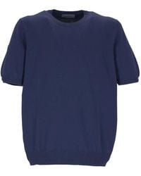 Gran Sasso - Crew-Neck T-Shirt - Lyst