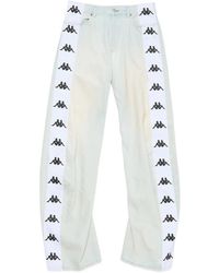 Acne Studios - X Kappa Straight-Leg Jeans - Lyst