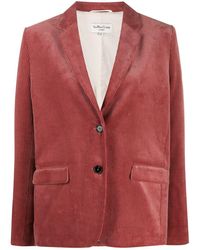 YMC Single Breasted Corduroy Blazer - Pink