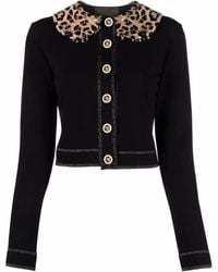 Philipp Plein - Cardigan À Imprimé Léopard - Lyst
