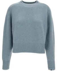 Extreme Cashmere - X N.167 Crew-Neck Ribbed-Trim Sweater - Lyst