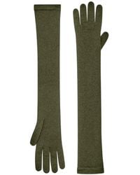 Another Tomorrow - Long-Length Cashmere Gloves - Lyst