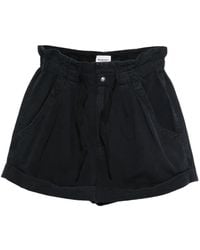 Isabel Marant - Nirma Cotton And Linen Canvas Shorts - Lyst