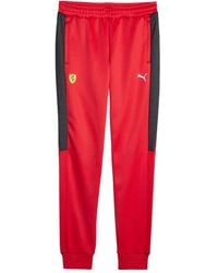 PUMA - X Ferrari Mt7 Trainingsbroek Met Logoprint - Lyst