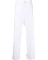 Alexander McQueen - Straight-leg Cotton Trousers - Lyst