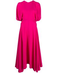 Colville - Draped Mid-length Dress - Lyst