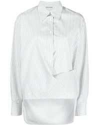 Low Classic - Striped Long-sleeve Shirt - Lyst