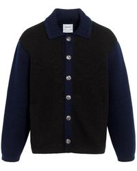 Barrie - Colour-Block Button Cardigan - Lyst