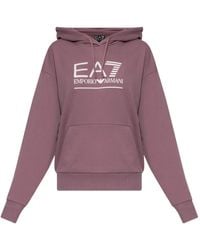 EA7 - Sudadera Con Capucha Y Logo - Lyst