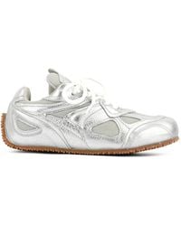 Axel Arigato - Slow Runner Metallic-Finish Low-Top Sneakers - Lyst