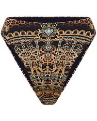 CAMILLA - Masked Moonlight High-Waisted Bikini Bottoms - Lyst