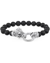 Thomas Sabo - Perlenarmband Mit Drachenverschluss - Lyst